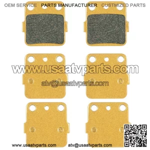 Front and Rear Brake Pads FA84 for Honda FourTrax Sportrax &Yamaha Raptor 350