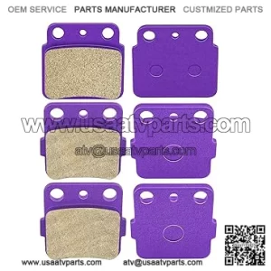 Brake Pads Fit For Suzuki LTZ 400 DVX 400 KFX 400, FA84 FA137 Front+Rear Replacement Brake Pads