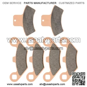 Polaris Scrambler 500 4X4 1998-2004 Front/Rear Brake Pads