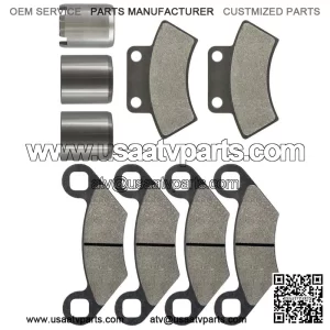 Polaris Scrambler 500 1997 Front/Rear Brake Caliper Piston & Pads