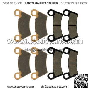 Front & Rear Brake Pads for Polaris Ranger SP 570 (2022-2025) - 2202413, 2203318