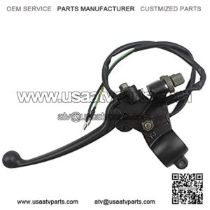 Dual Cable Wire Right Brake Lever for ATV Quad GO-kart Gasoline E Bicycle