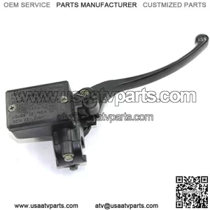 (Full Black) Suzuki ATV Eiger King Quad Quadmaster Quadracer Quadrunner Quadsport Twin Peaks Vinson Front Brake Master Cylinder