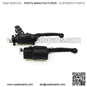 Black F3 Unbreakable Brake + Clutch Levers Kit Yamaha 700 YFZ450R (For: More than one vehicle)