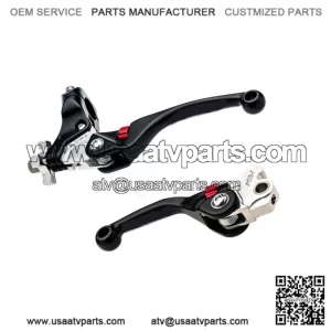2007-2024 Yamaha 700/R F4 Series Brake & Clutch Lever PAIR PACK Black (For: More than one vehicle)