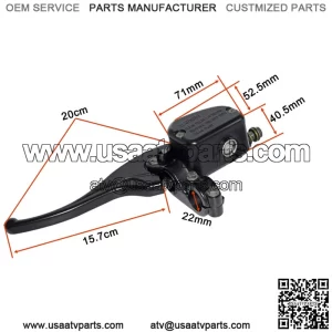Handlebar front master brake cylinder