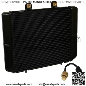 Radiator for Polaris 1240522, 1240426 W/Sensor & Cap