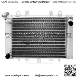 Aluminum ATV Radiator For Kawasaki Brute Force KVF650 4X4i 2005-2010 / KVF750 4X4i 2005-2007