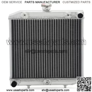 Aluminum ATV UTV Radiator For Honda Pioneer 500 2015-2022 / Pioneer 520 2021-2022 #19010-HL5-A01