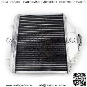 Aluminum ATV Radiator For Polaris Trail Boss 350L 4x4 / 2x4 1990-1993 / Big Boss 350L 6x6 1993