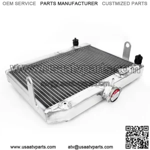 Aluminum ATV Radiator For Suzuki King Quad 750 LT-A750 2008-2013