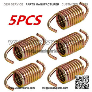 5PCS Exhaust Pipe Spring Compatible with Polaris Snowmobile Sportsman Ranger Trail Touring ATV UTV 1998-2012,7041687