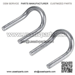 Health Gear Motorcycle Exhaust Pipe Springs with Hooks, Motorcycle Exhaust Springs, Rotatable Stainless Steel Pipe Springs for Motorcycle Scooter ATV