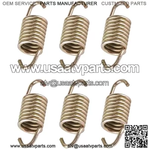 Replacement For Compatible With 6x Exhaust Spring For Polaris RZR 900 2015-2016
