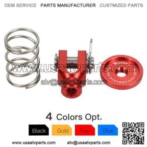 For Yamaha 700 700R Aluminum Rear Brake Spring & Brake Clevis 2006-2023 (For: More than one vehicle)