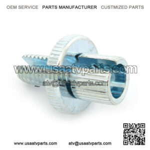 Universal Chrome Metric Cable Adjuster - 8mm M8 - Motorcycle ATV - Clutch Brake