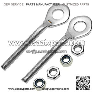 Chain Axle Adjuster Adjusters for 50cc 70cc 90cc 110cc 125cc 250cc Buyang TaoTao Kazuma Chinese Coolster Kazuma Peace ATV 4 wheeler Quad Dirt Bike