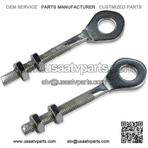 0.4" Chain Axle Adjuster, Compatible with TAOTAO 50cc 70cc 90cc 110cc 125cc ATV Quad Dirt Bike Chain Tensioner
