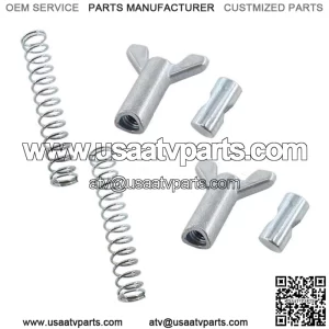 2 Rear Brake Adjuster Hardware Kit for Honda TRX250 TRX300 TRX350 TRX400 420 500 (For: More than one vehicle)