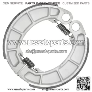Rear Brake Shoes for Honda TRX420FPM TRX420TE TRX420TM Fourtrax Rancher 2007-18 (For: Honda)