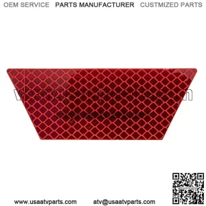 Polaris Ranger Reflector Decal, Red, Genuine OEM Part 7179088, Qty 1