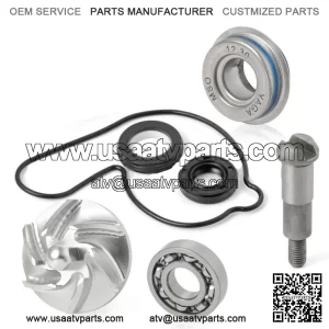 Water Pump Seal Repair kit Impeller + Shaft For Honda TRX450R TRX450ER 2004-2014