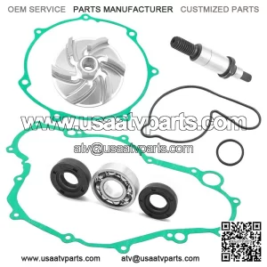 Water Pump Rebuild Kit for Yamaha YFZ450 2004-2013 Impeller Bearing Shaft Gasket