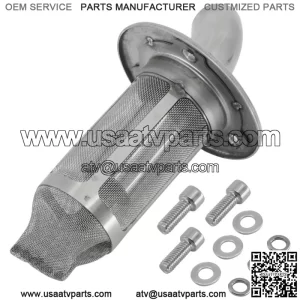 Muffler Pipe Outlet Spark Arrester for Yamaha Bruin 350 YFM350 2x4 4x4 2004-2006