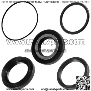 Rear Differential Seal & O Ring Kit For Honda Rancher 420 TRX420TE 2x4ES 2007-13