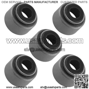 5X Valve Stem Seal For Yamaha Raptor 660R 2001-2005 (For: 2006 Yamaha Rhino 660)