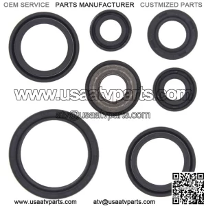 Yamaha Rhino 660, 2004-2007, Engine Crank Seals (Fits: Yamaha Rhino 660)