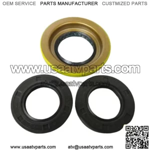 Can Am Standard 52mm Rear Differential Axle Pinion Seal SET Diff 1652 Double Lip