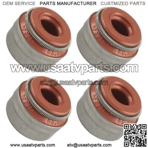 4x Valve Stem Seal for Can-Am Commander 1000R / Max 1000R 2018 / 420430420