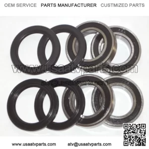 Suzuki Z400 LTZ400Z Quadsport Both Front Wheel Bearings Seals 2003 - 2014