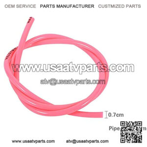 1/4 inch 3 feet Colorful Gas Fuel Line Hose Tube Pipe Petrol for Motorcycle Dirt Pit Bike ATV Snowmobile PWC Jet Polyurethane(Yellow)