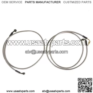 New Front/Rear Brake Lines For Polaris RZR 800/S 800/4 800/XP 900 1068 Extended