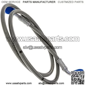 Polaris Brake Line, 85 Degrees, Genuine OEM Part 1912825, Qty 1