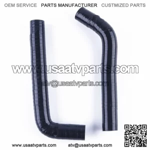 For 2004-2013 Yamaha YFZ 450 YFZ450 Silicone Radiator Hoses Black Coolant Pipe