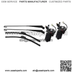 UTV 12V Electric Windshield Wiper Motor Kit for Polaris RZR Ranger 900 Kawasaki (For: More than one vehicle)