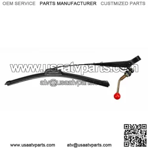 UTV Manual Hand Operated Windshield Wiper for Polaris Ranger RZR XP 900 1000 570 (Fits: Yamaha Rhino 660)