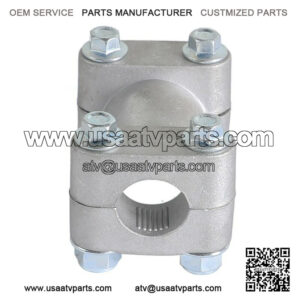 7/8 22mm Motorcycle Handle Bar Mount Adapter Risers Clamp For ATV Quad Coolster