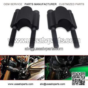 7/8" Handlebar Riser 30mm Height Compatible with Motorcycle ATV Dirt Bike   Suzuki Yamaha