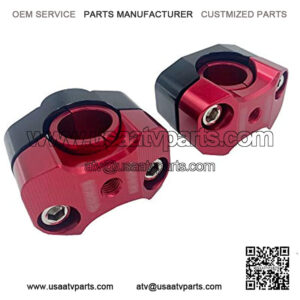 Motorcycle Universal CNC 7/8" 22mm 11/8" 28mm Handlebar Riser Clamp Handle Fat Bar Mount Adapter For EXC SX SXF CR CRF KX KLX YZ YZF Dirt Pit Bike ATV UTV Motocross Off Road Enduro Supermoto