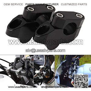 Motorcycle Modified Parts ATV Dirt Bike Motocross Handlebar Risers Compatible with 7/8" 22mm Handlebars