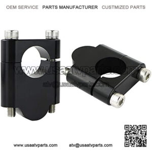 7/8' '(22mm) Aftermarket Motorcycle Handlebar Risers With Clamps ATV Dirt Bike, Fit for  Grom MSX125 / CRF 250L,  KLR650, Yamaha FZ1 / FZ8 / TW and so on