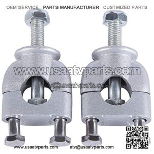 Motorcycle Handlebar Risers Mount Clamps 22mm 7/8" for Motorcycle Dirt Bike ATV 2pcs