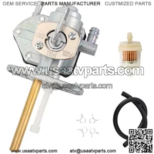 Fuel Vavle LT 80 Petcock Shut Off Tank Switch Fits for Suzuki LT80 LTA400 LT400 LTZ250 LTF300F Fits for Kawasaki Vulcan 750 VN750 51023-S006 Fits for Yamaha YFM250 350 600 Raptor Banshee Grizzly Blast