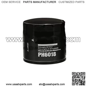 Extra Guard PH6018 Motorcycle Replacement Oil Filter, Fits Select Aprilia, Artic Cat, Kymco, and Suzuki Models