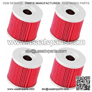 4 Pack Oil Filter Filters fits Suzuki Z400 LTZ400 LT-Z400 LTZ 400 LTR450 LT-R450