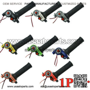 7/8" 1 Pair Hand Grips Pro Handle Bar Grip For ATV Motorcycle